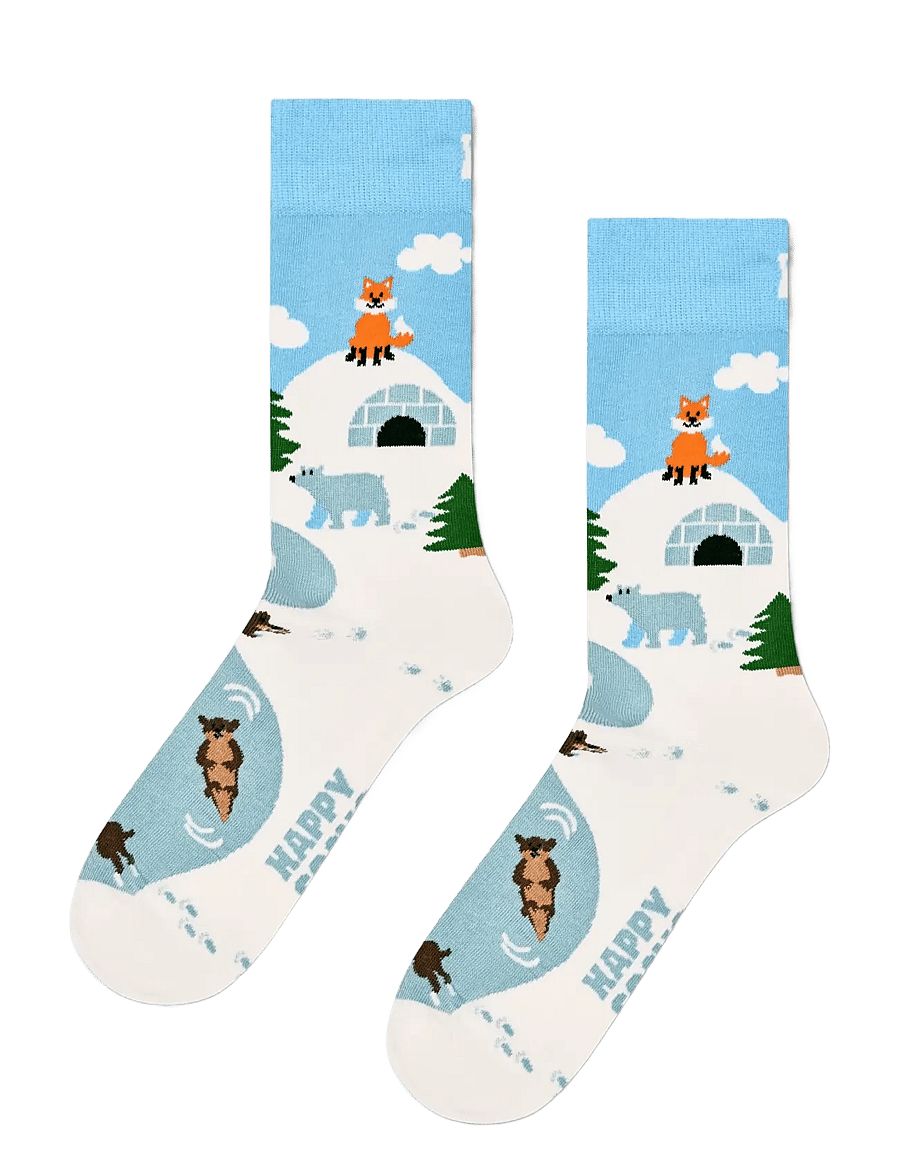 Happy Socks - Winter Life Sock - light blue - 0