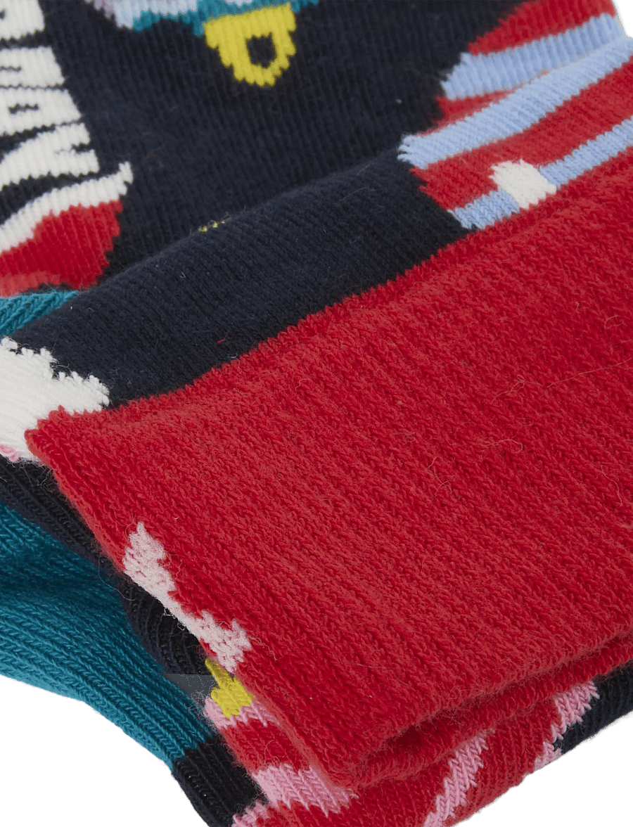 Happy Socks - Christmas Decorations Sock - klassikalised sokid - navy - 2