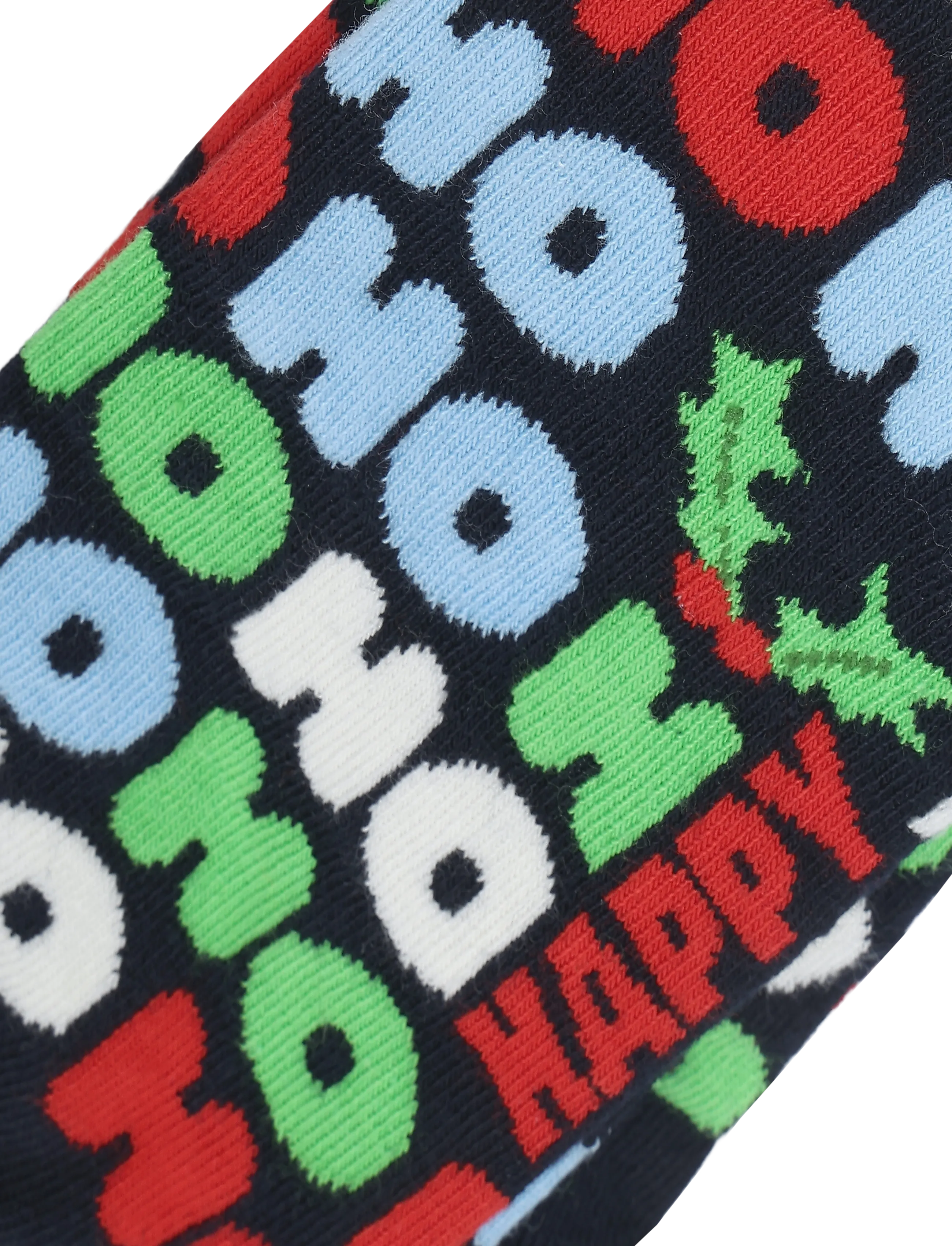 Happy Socks - Ho Ho Ho Sock - vanliga strumpor - navy - 2