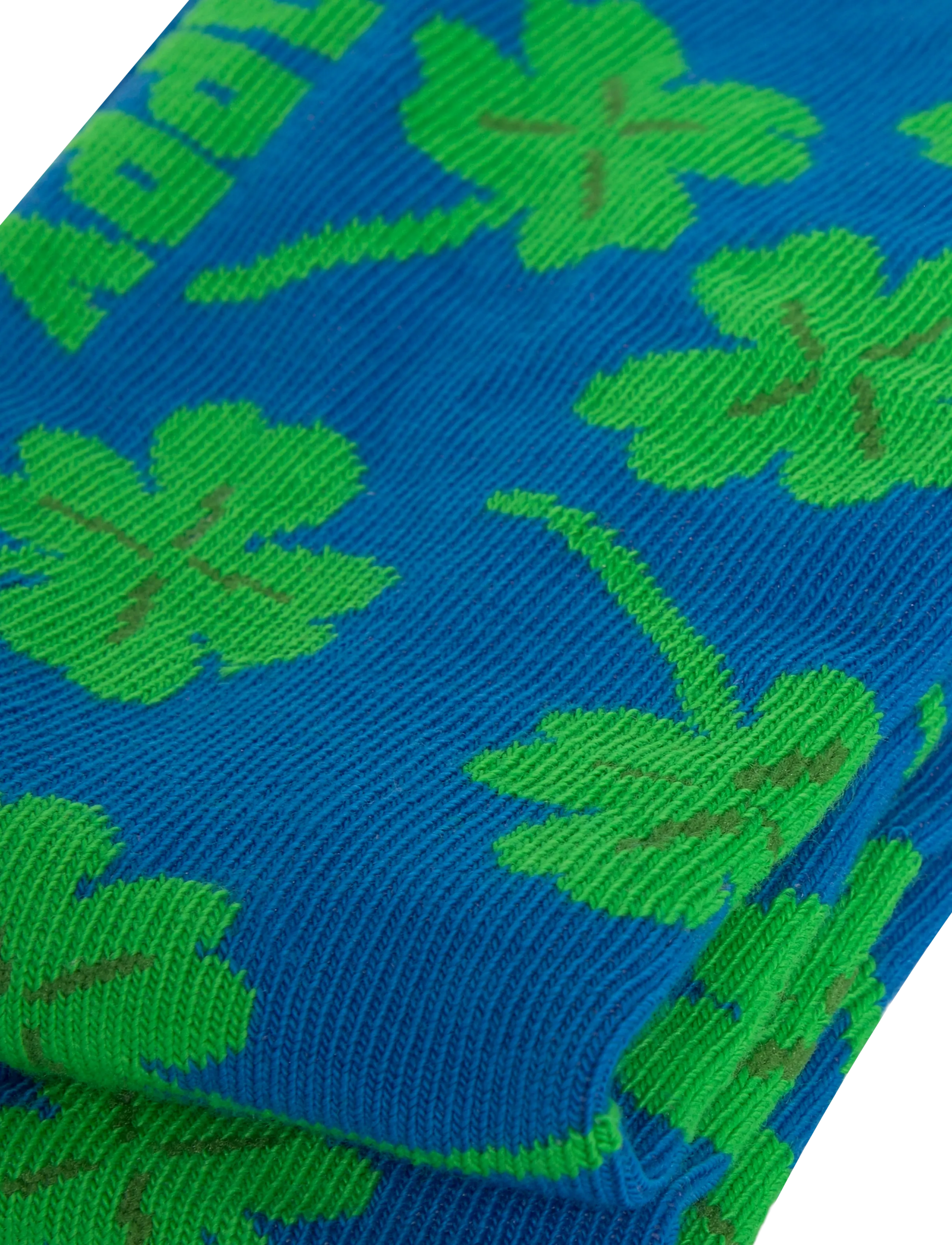 Happy Socks - Lucky Clover Sock - klasiskās zeķes - blue - 2