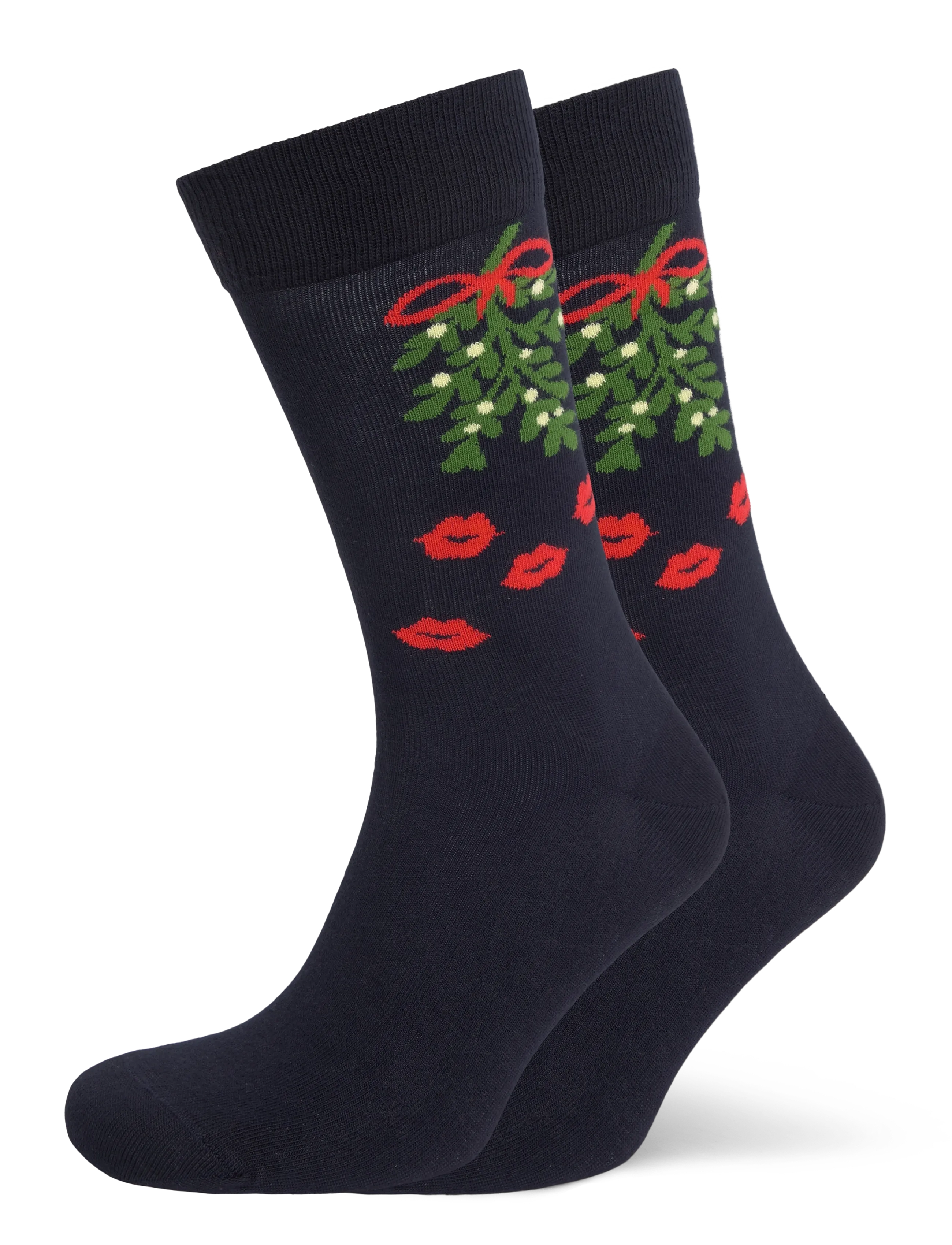 Happy Socks Mistletoe Sock - Sous-vêtements - NAVY / navy