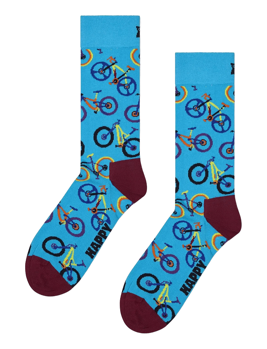 Happy Socks - 4-Pack Bike Socks Gift Set - blue - 1