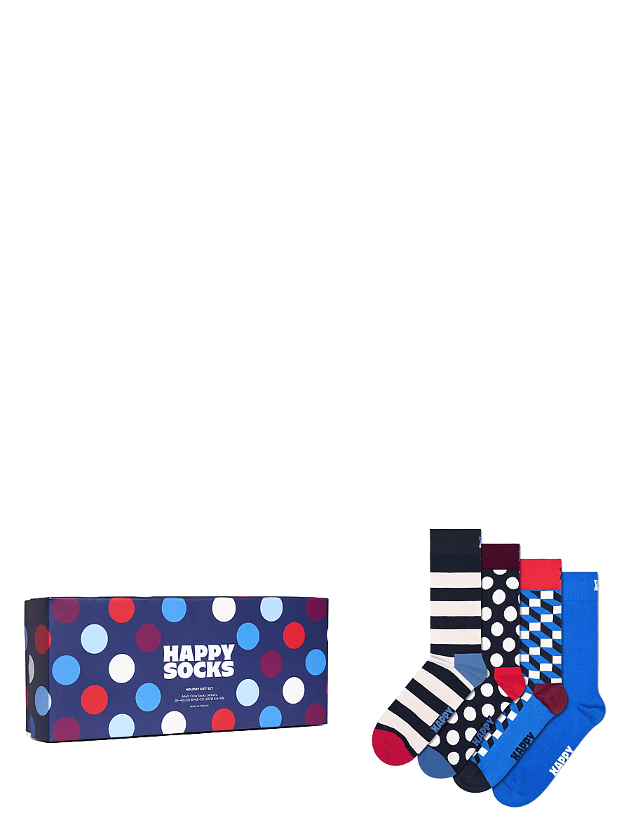 Happy Socks - 4-Pack Navy Socks Gift Set - black - 0