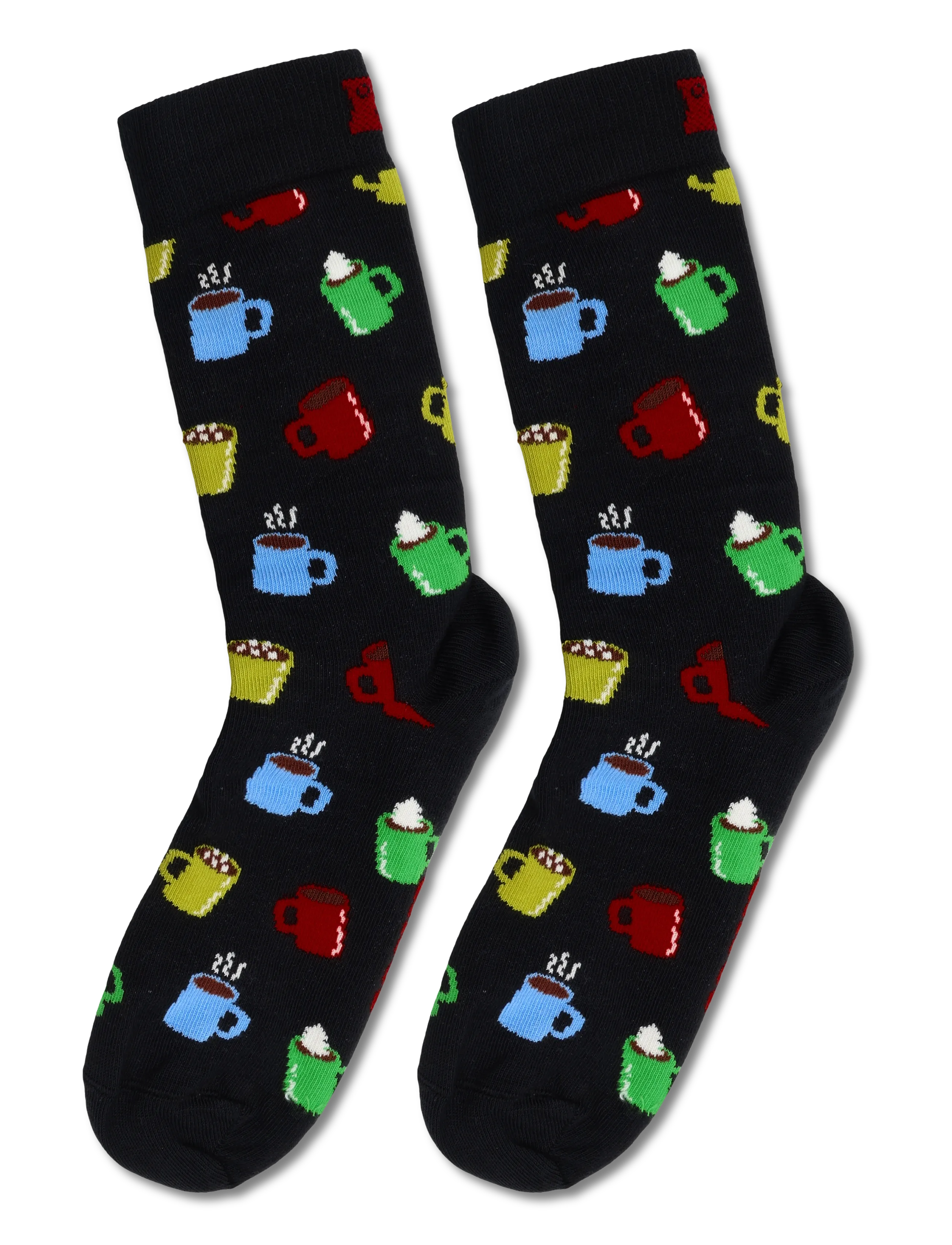 Happy Socks - Hot Chocolate Sock - laveste priser - black - 1