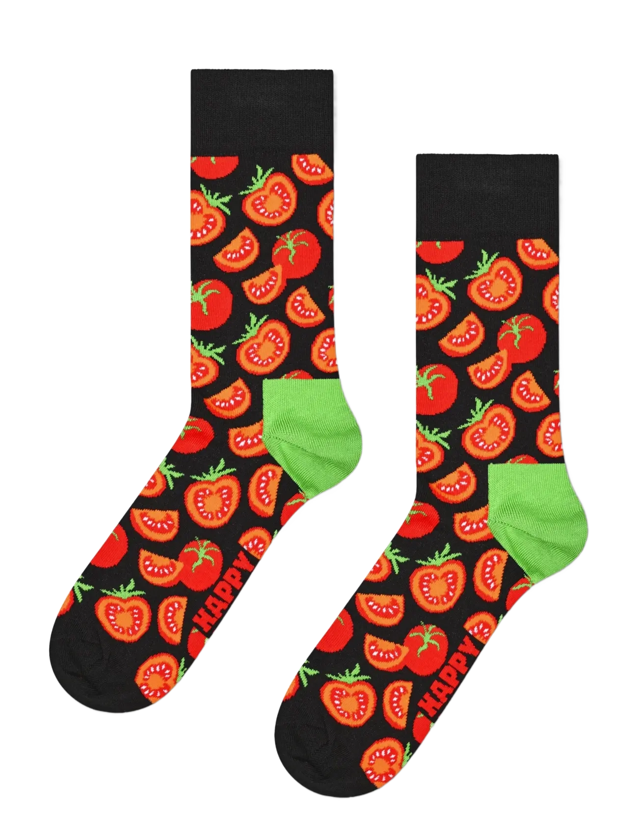 Happy Socks Tomato Sock - Underkläder - BLACK / black