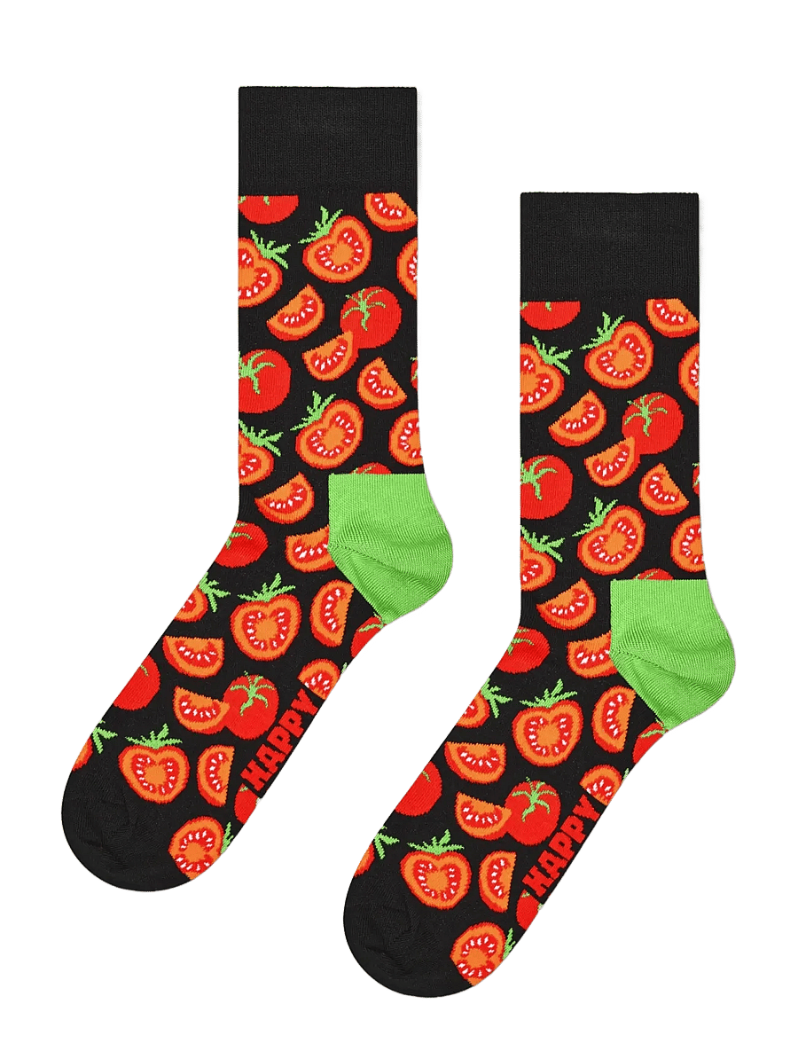 Happy Socks - Tomato Sock - vanliga strumpor - black - 0