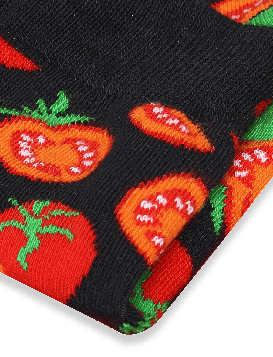 Happy Socks - Tomato Sock - vanliga strumpor - black - 2