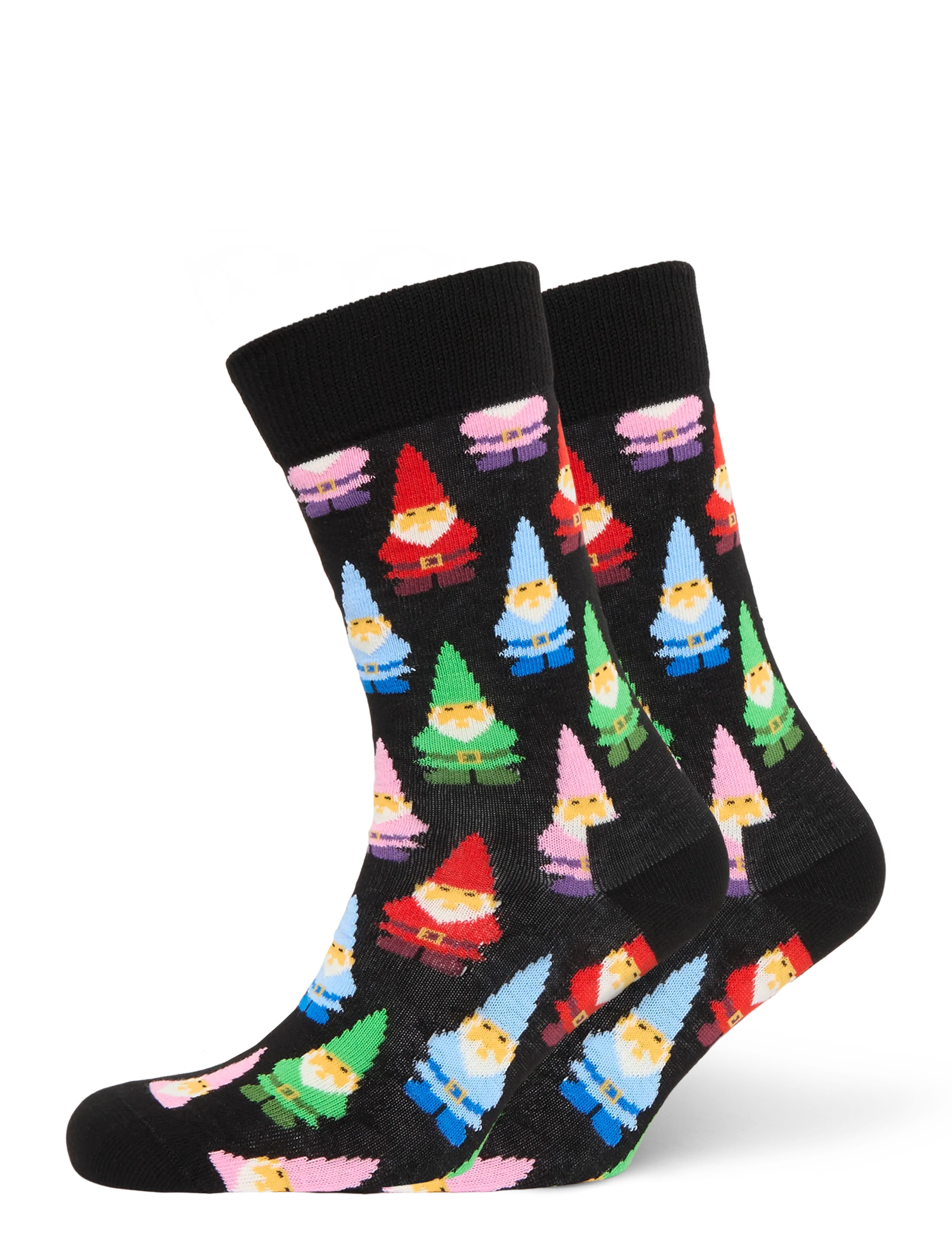 Happy Socks Little Santa Sock - Strumpor - BLACK / black