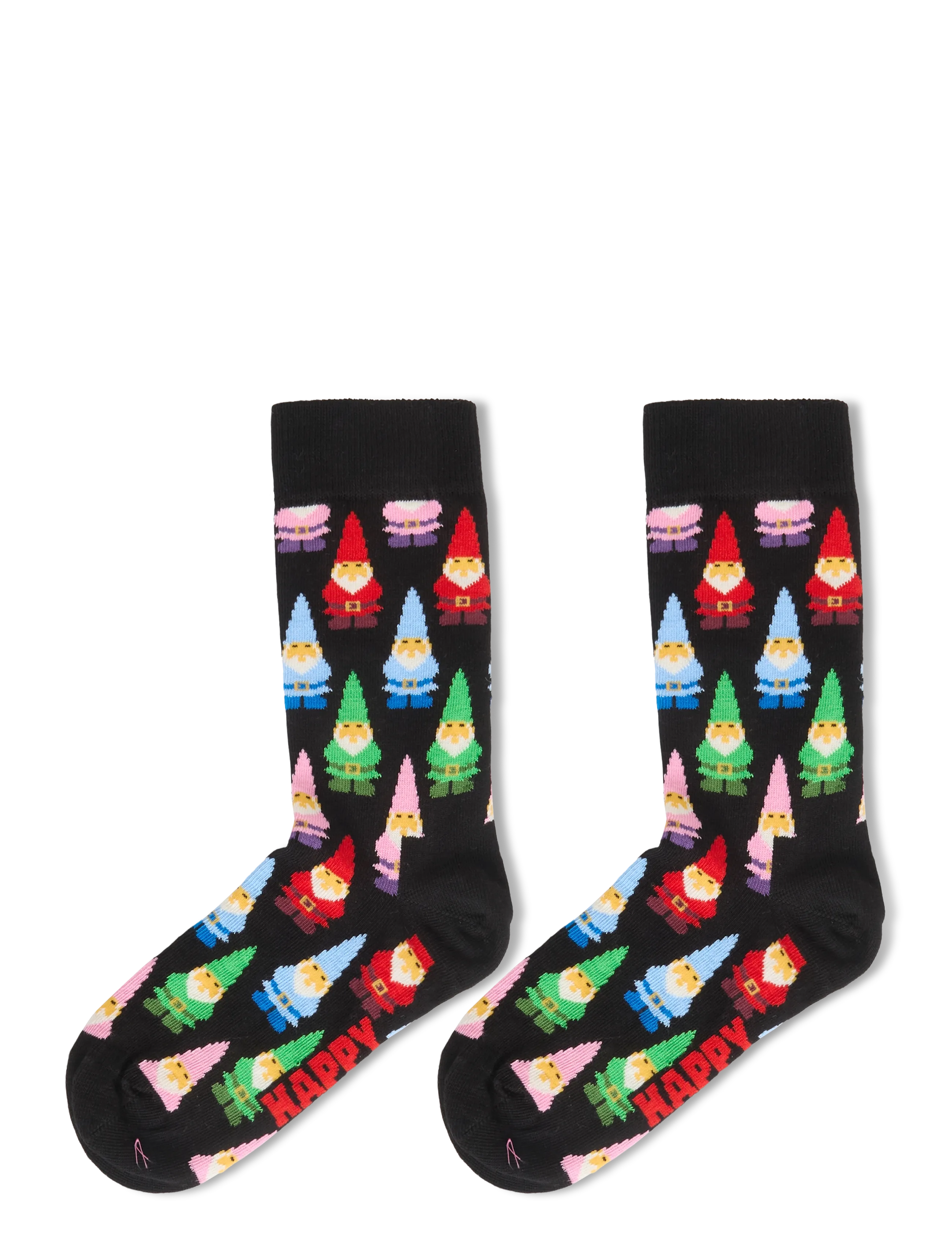 Happy Socks - Little Santa Sock - vanliga strumpor - black - 1