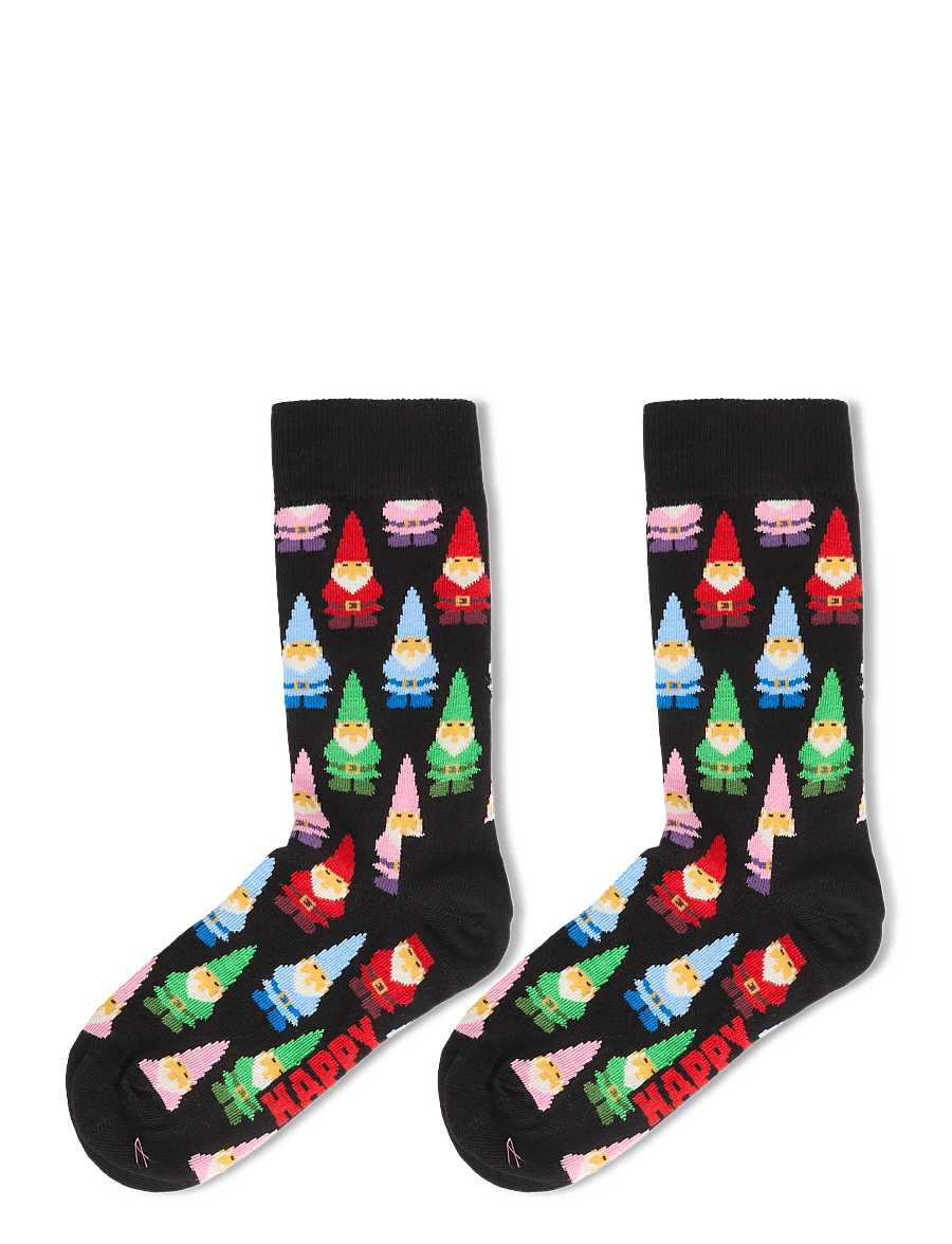 Happy Socks - Little Santa Sock - vanliga strumpor - black - 1