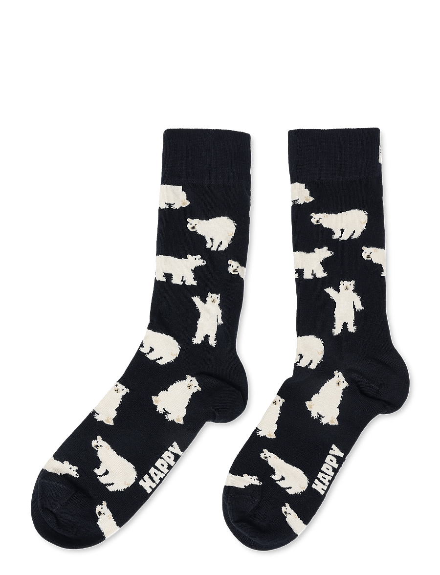 Happy Socks - Bear Sock - klassikalised sokid - navy - 1