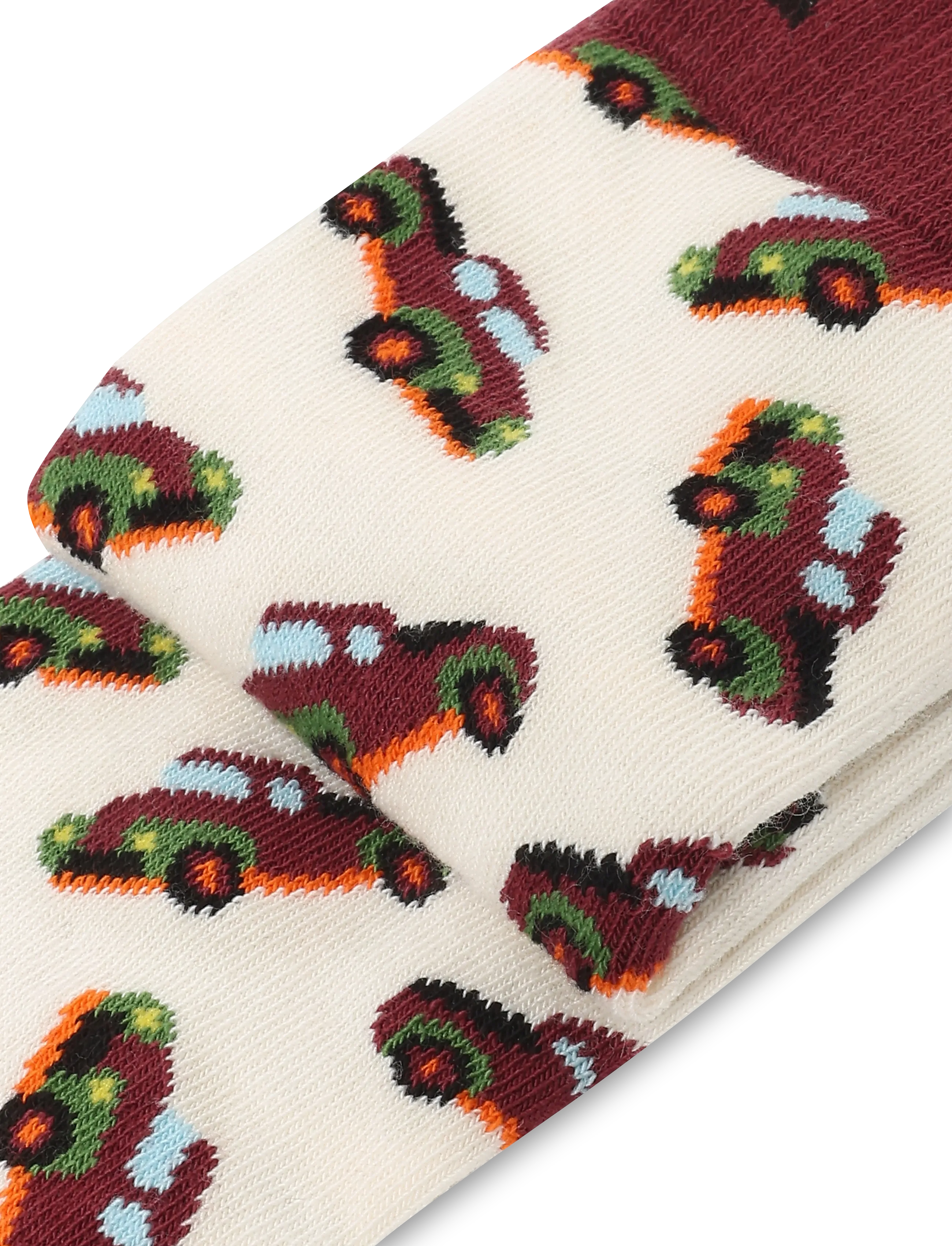 Happy Socks - Pickup Truck Sock - lowest prices - white - 2