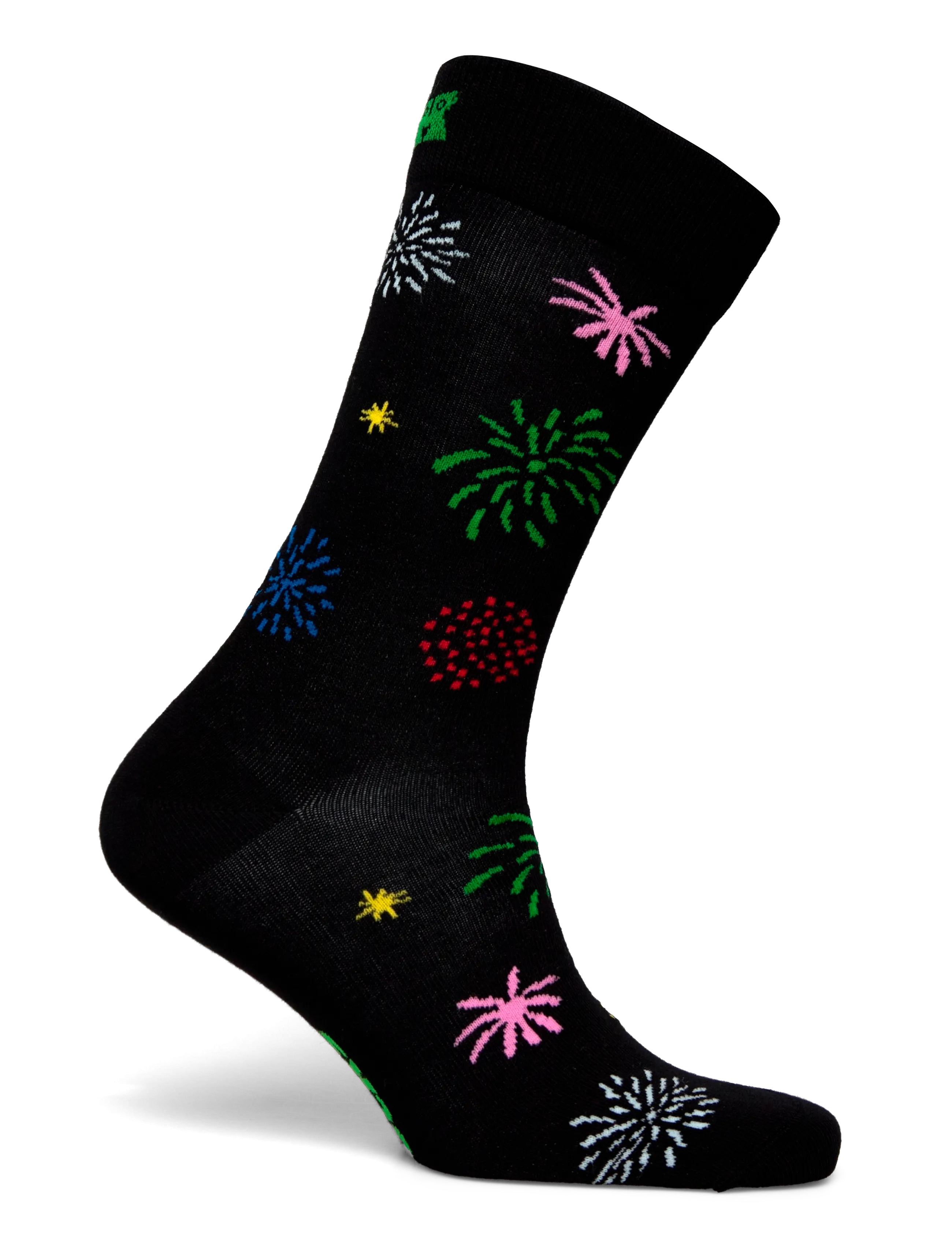Happy Socks - Fireworks Sock - vanliga strumpor - black - 1