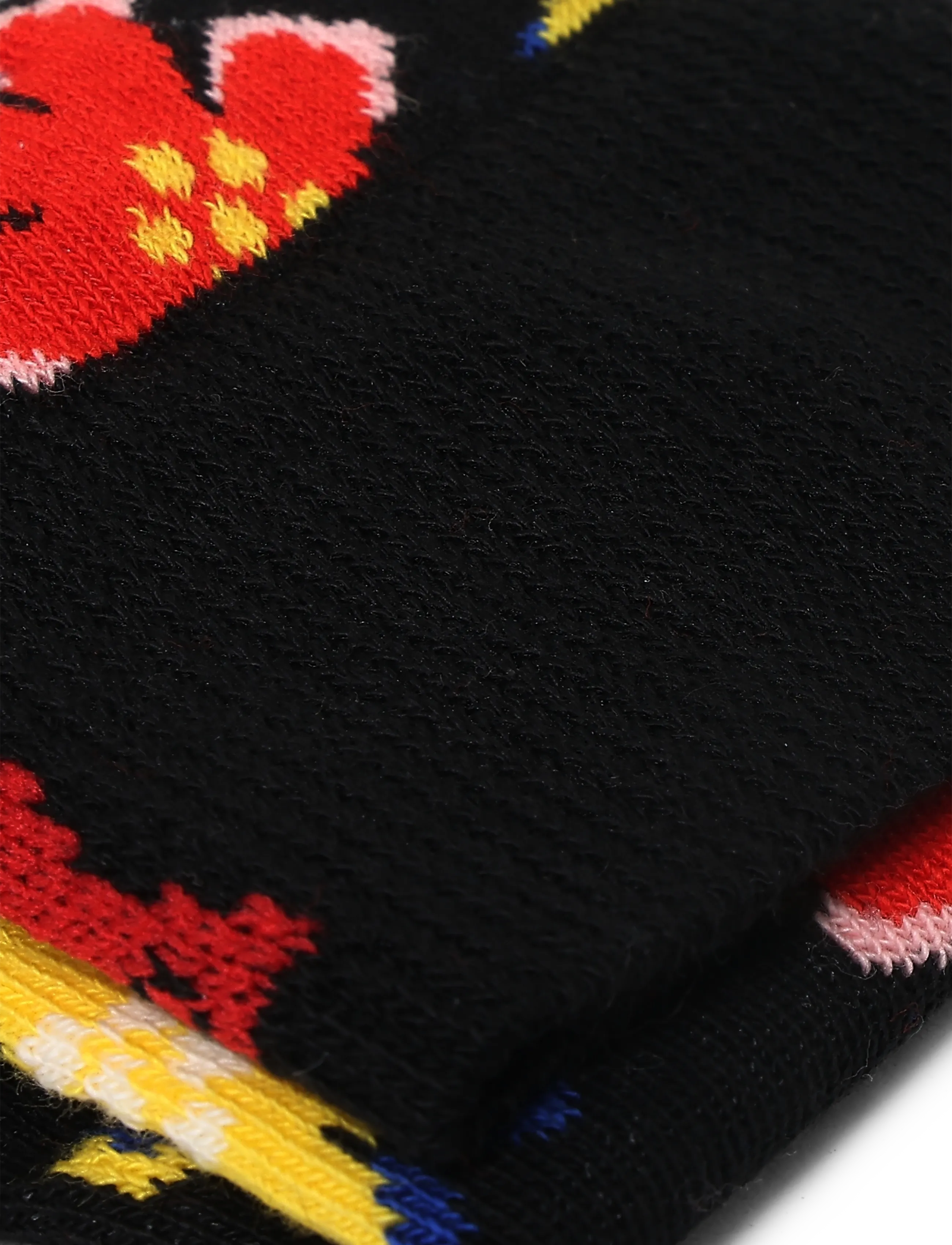 Happy Socks - Folk Flower Sock - die niedrigsten preise - black - 2