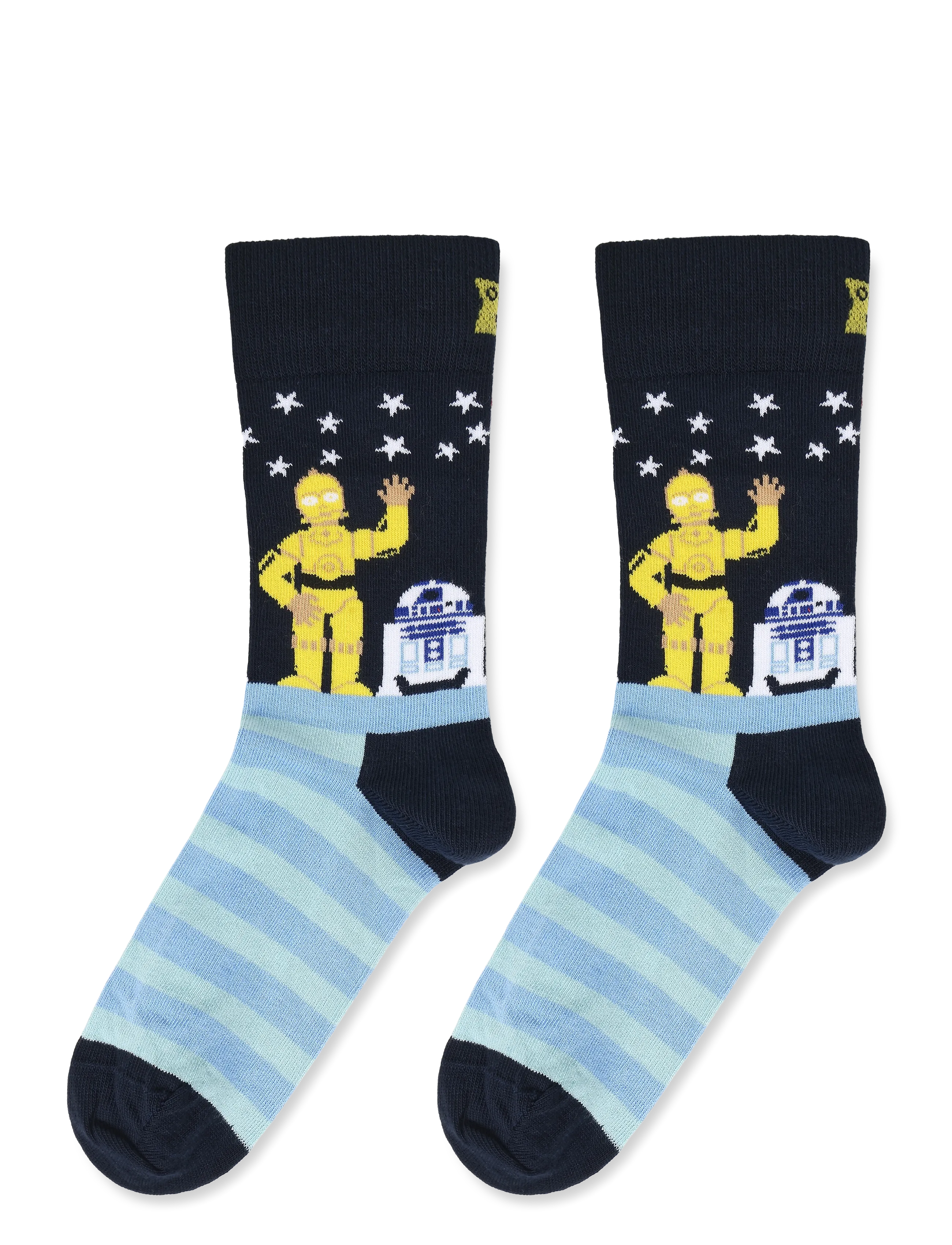 Happy Socks - STAR WARS™ Droid Friends Sock - vanliga strumpor - navy - 1