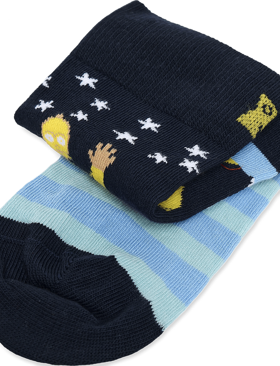 Happy Socks - STAR WARS™ Droid Friends Sock - vanliga strumpor - navy - 2