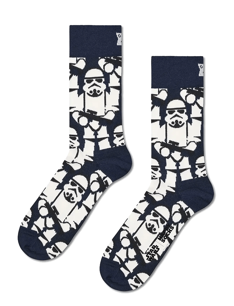 Happy Socks - STAR WARS™ Stormtroopers Socks - klassikalised sokid - navy - 0