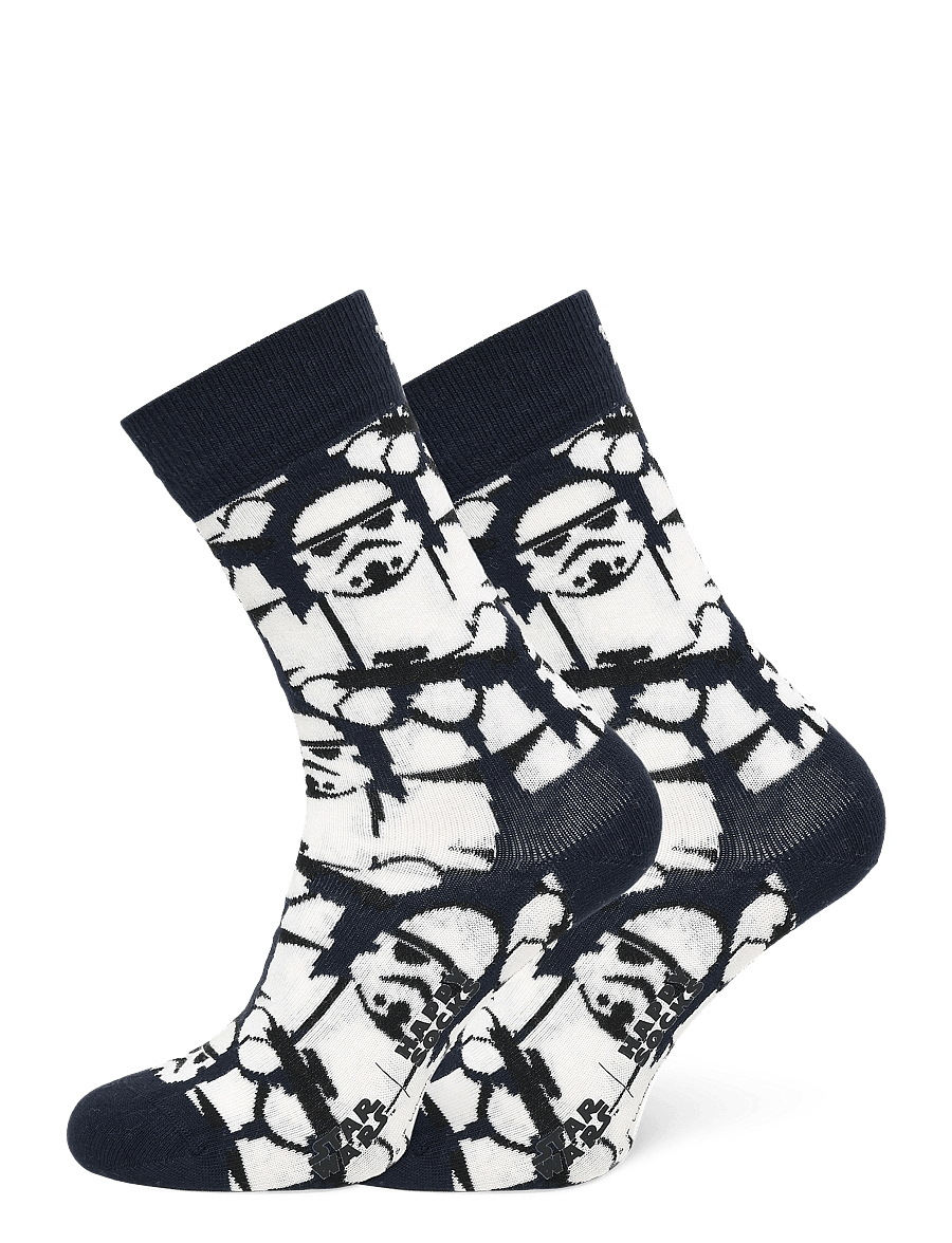 Happy Socks - STAR WARS™ Stormtroopers Socks - crew socks - navy - 0