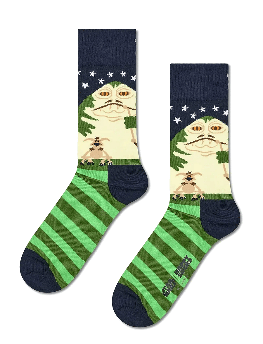 Happy Socks - STAR WARS™ Jabba Sock - navy - 0