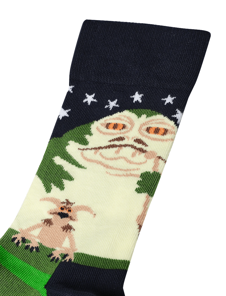 Happy Socks - STAR WARS™ Jabba Sock - vanliga strumpor - navy - 2