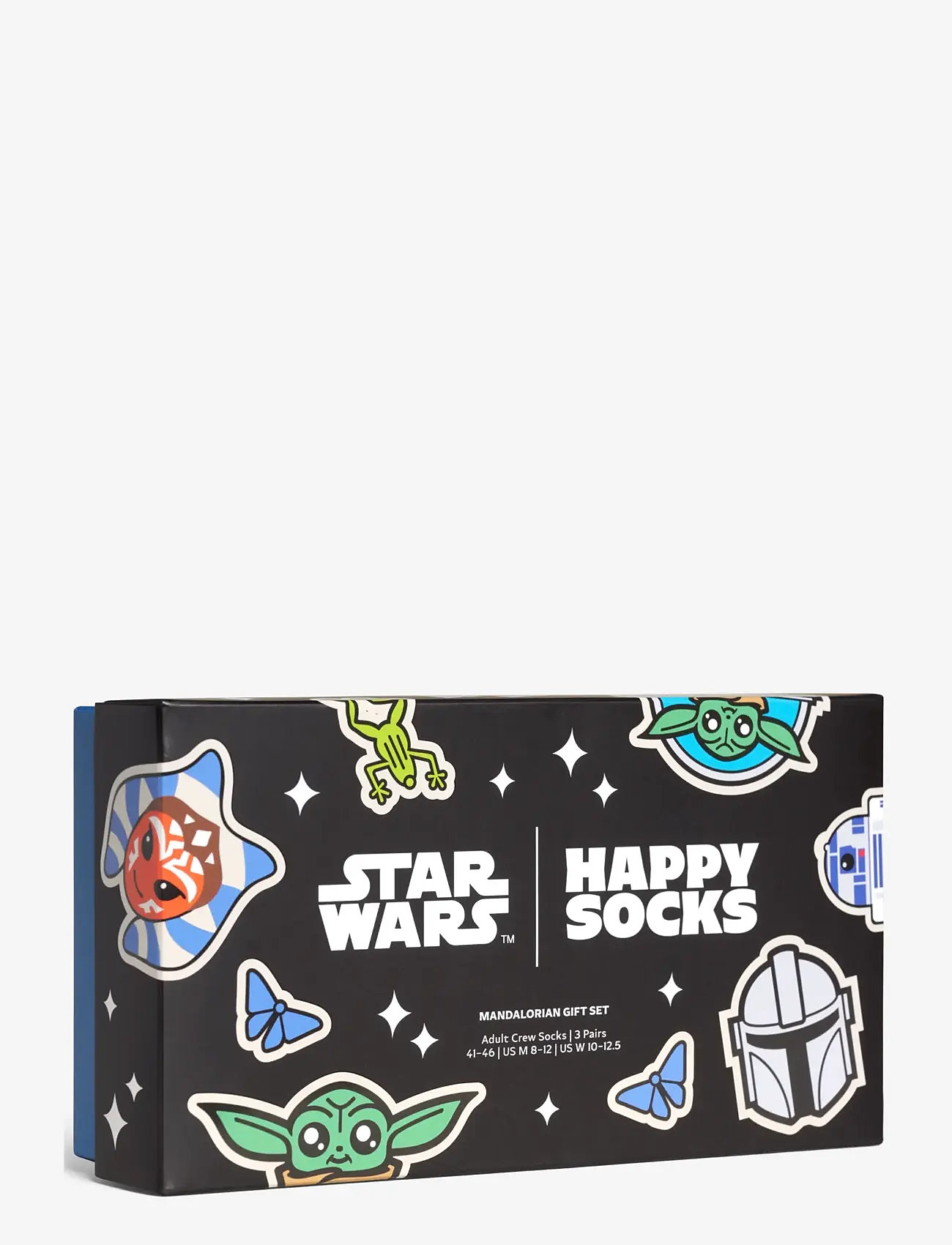 Happy Socks - STAR WARS™ 3-Pack Team Mando Socks Gift Set - crew-socken - blue - 1