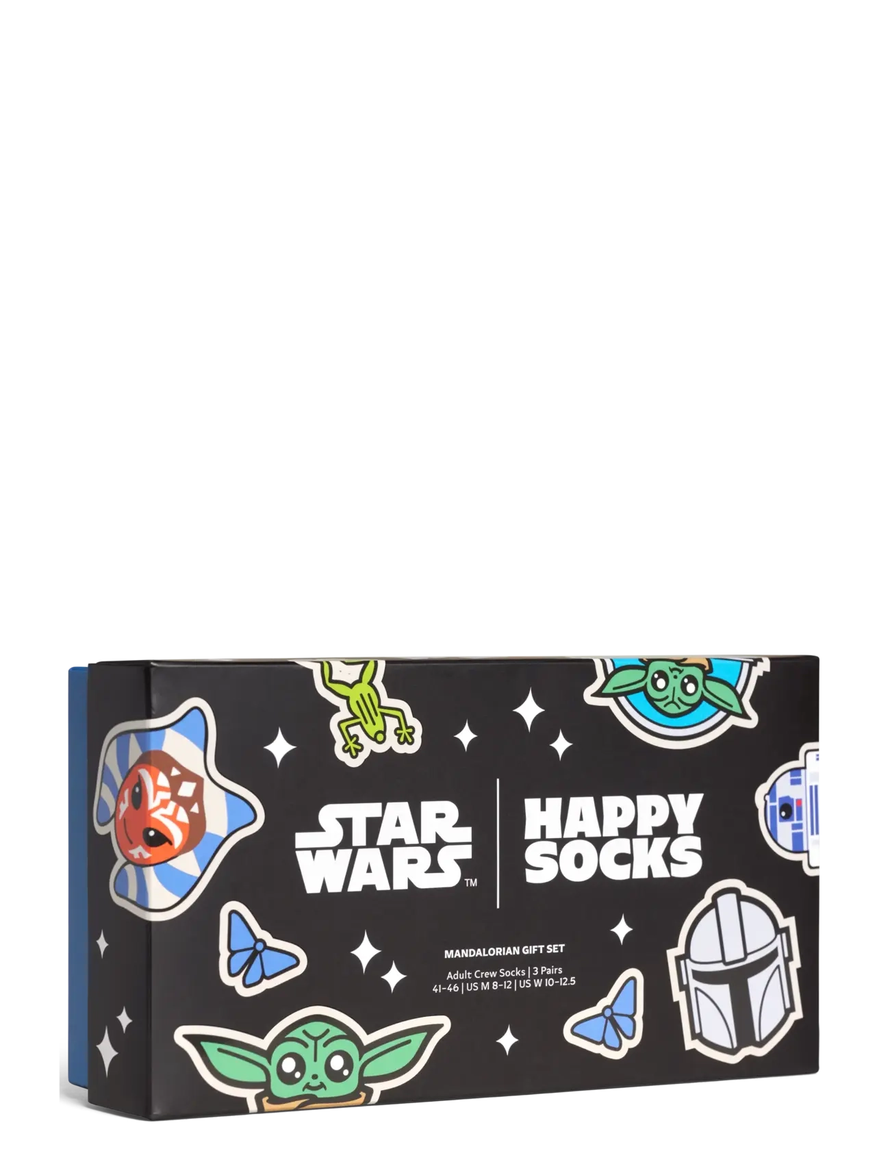 Happy Socks - STAR WARS™ 3-Pack Team Mando Socks Gift Set - crew sokkar - blue - 1