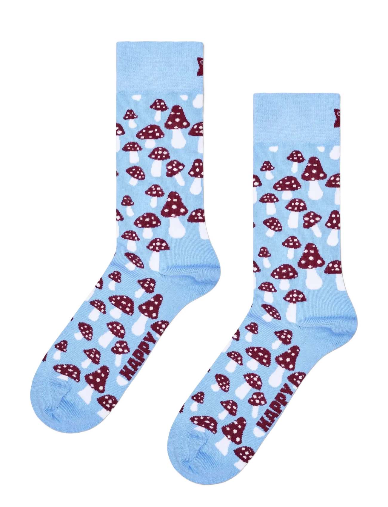 Happy Socks Mushroom Sock - Visa allt - LIGHT BLUE / blue