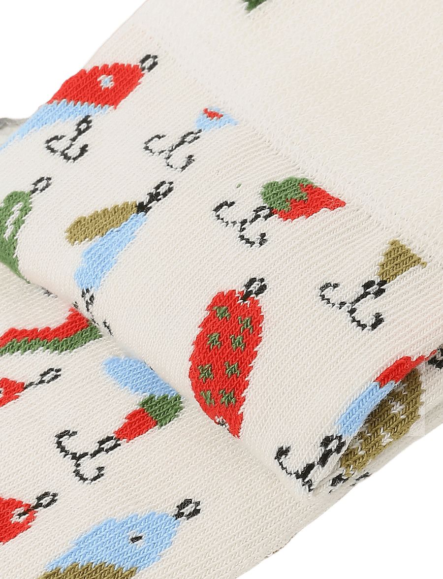 Happy Socks - Fishing Gear Sock - tennissocken - white - 2