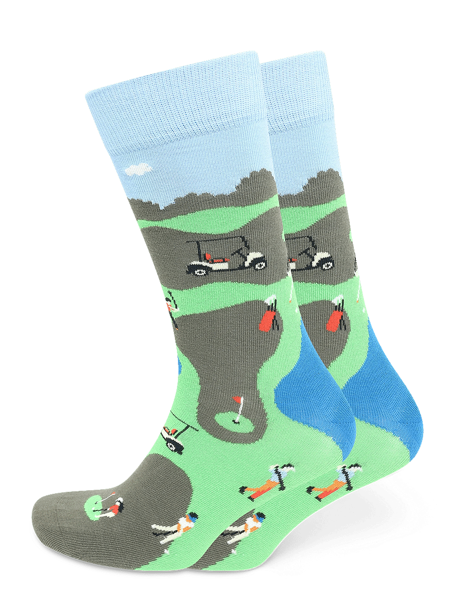 Happy Socks - Golf Sock - klassikalised sokid - green - 0