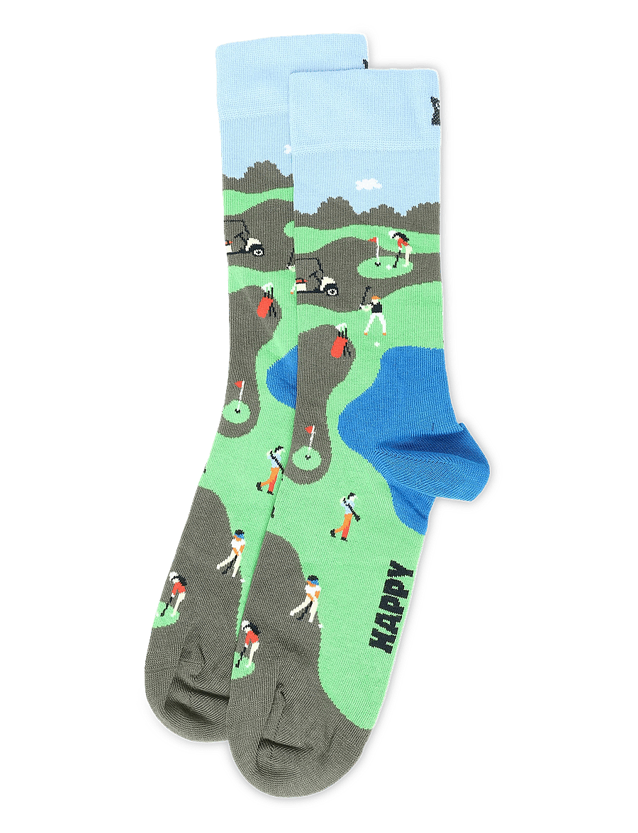 Happy Socks - Golf Sock - klassikalised sokid - green - 1
