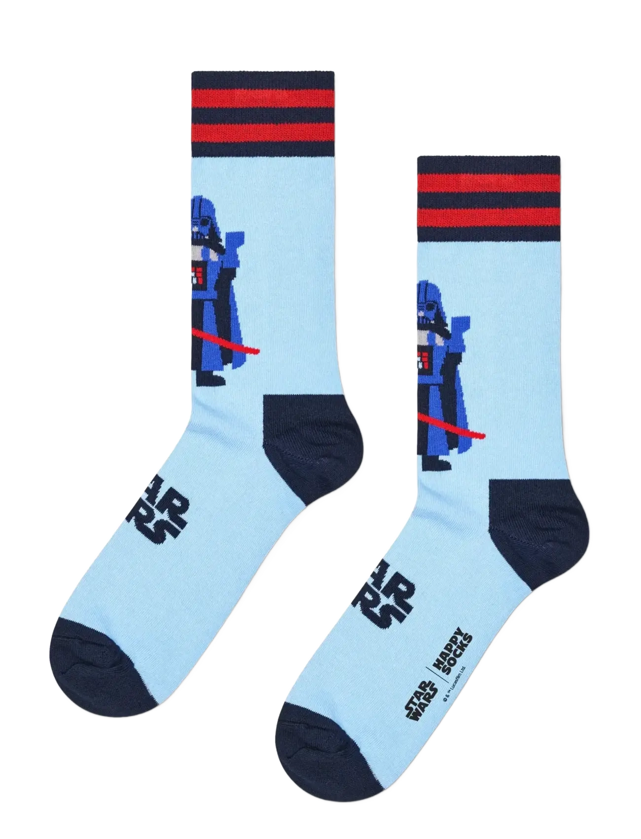 Happy Socks STAR WARS™ Lord Vader Sock - Tennissocken - LIGHT BLUE / blue