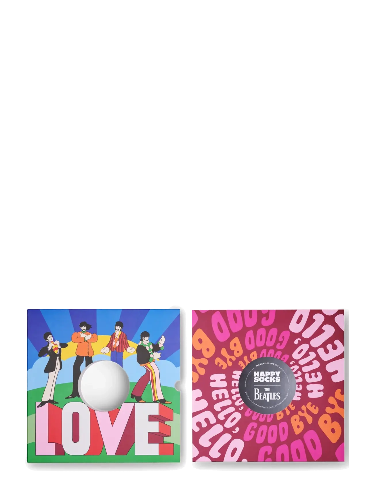 Happy Socks - The Beatles 6-Pack Gift Set - urheilusukat - light purple - 1