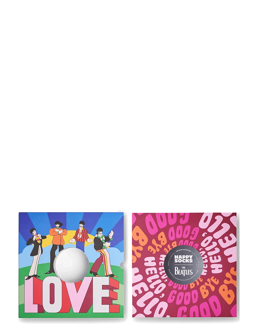 Happy Socks - The Beatles 6-Pack Gift Set - tennissocken - light purple - 1