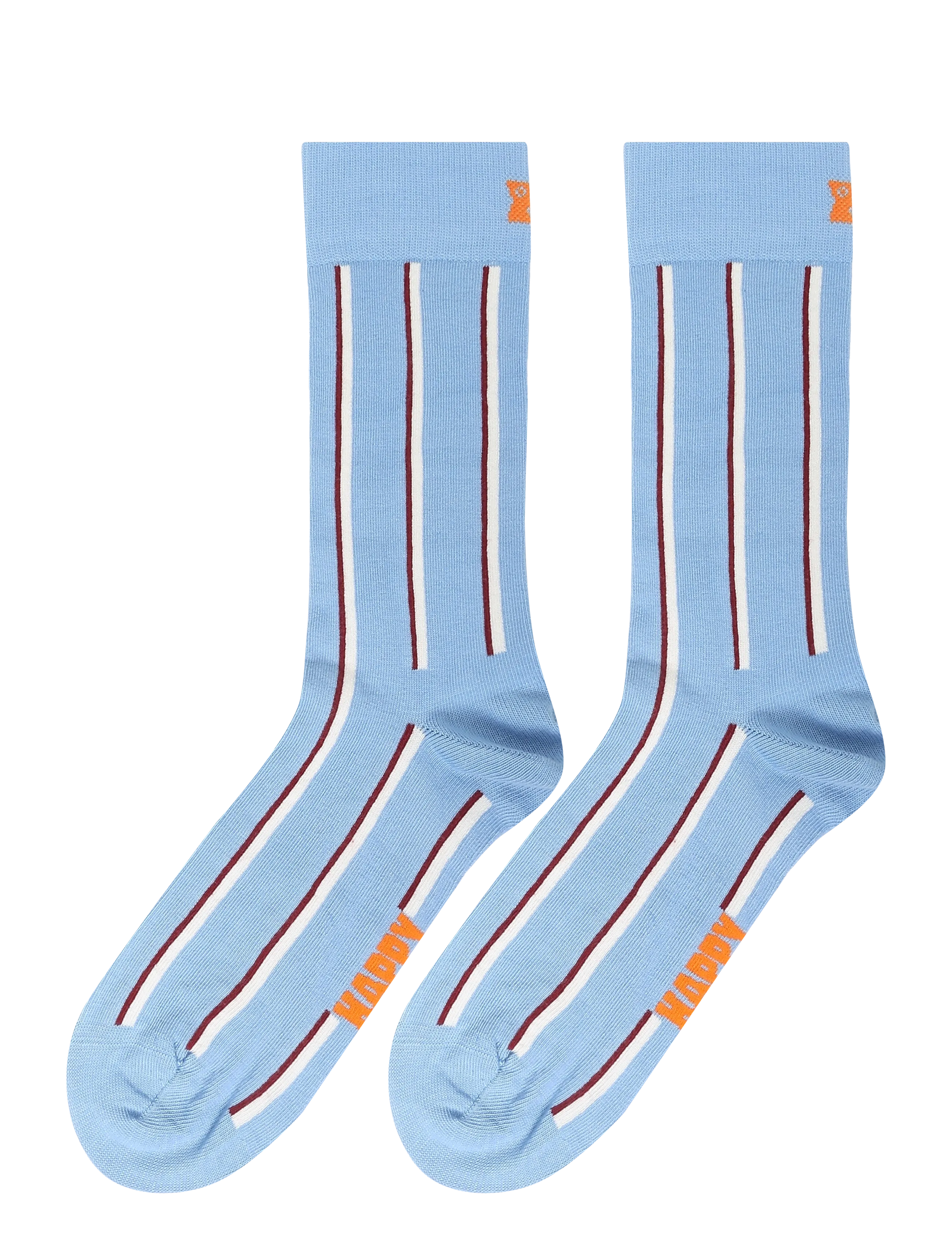 Happy Socks - Vertical Stripe Sock - lägsta priserna - light blue - 1