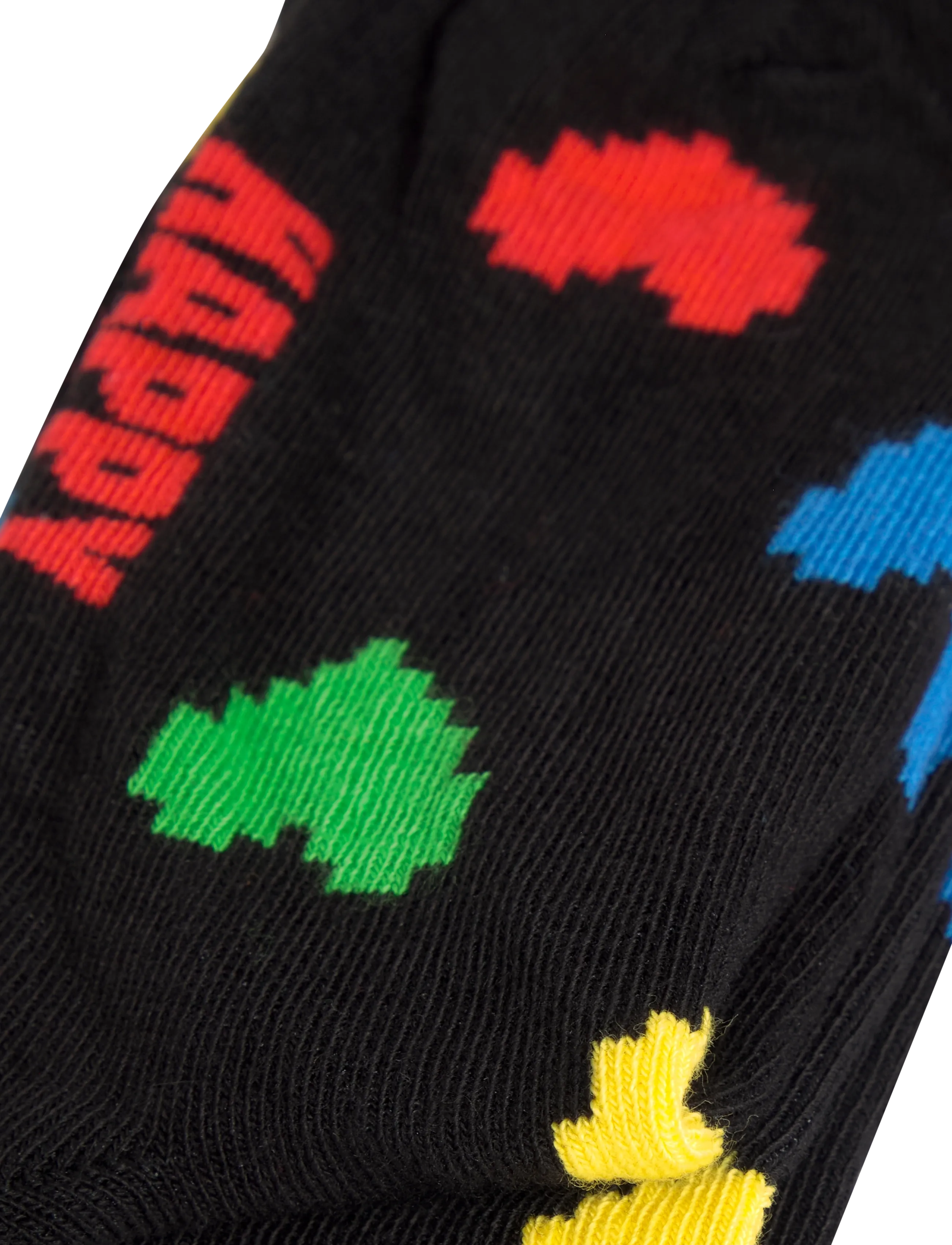 Happy Socks - Pixel Heart Sock - chaussettes crew - black - 2