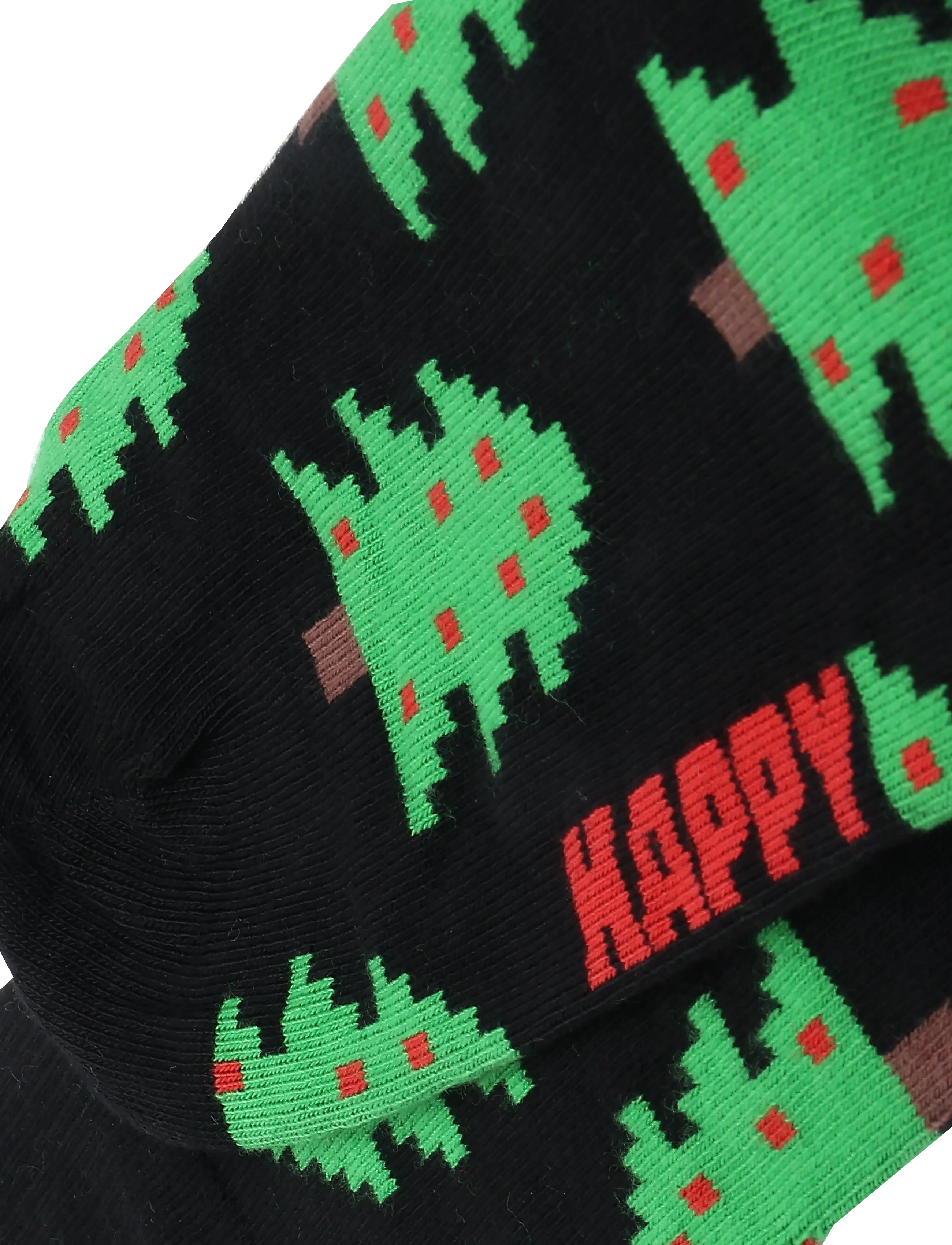Happy Socks - Holiday Trees Sock - vanliga strumpor - black - 2