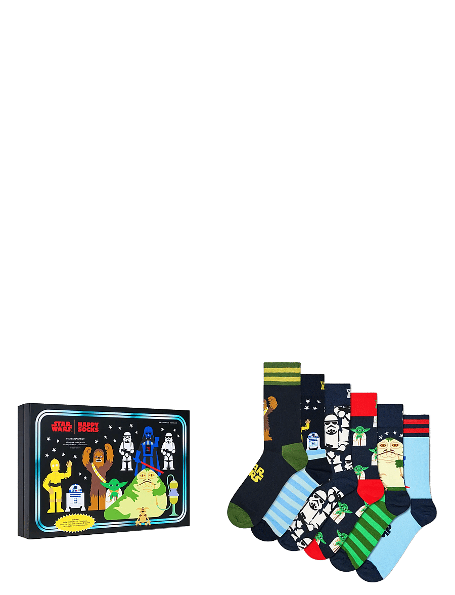 Happy Socks - STAR WARS™ 6-Pack Socks Gift Set - crew socks - light blue - 0