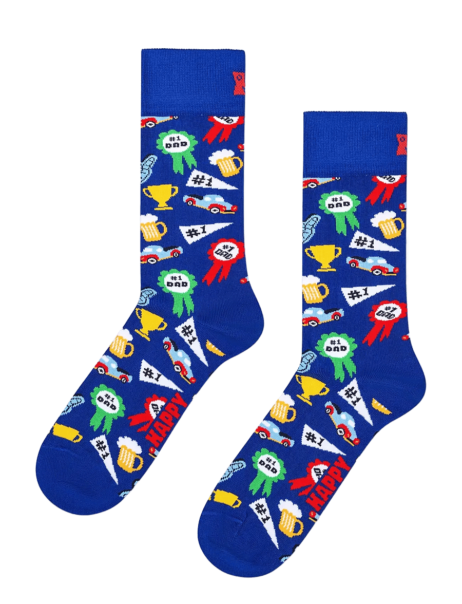 Happy Socks - 3-Pack Dad Socks Gift Set - light blue - 3