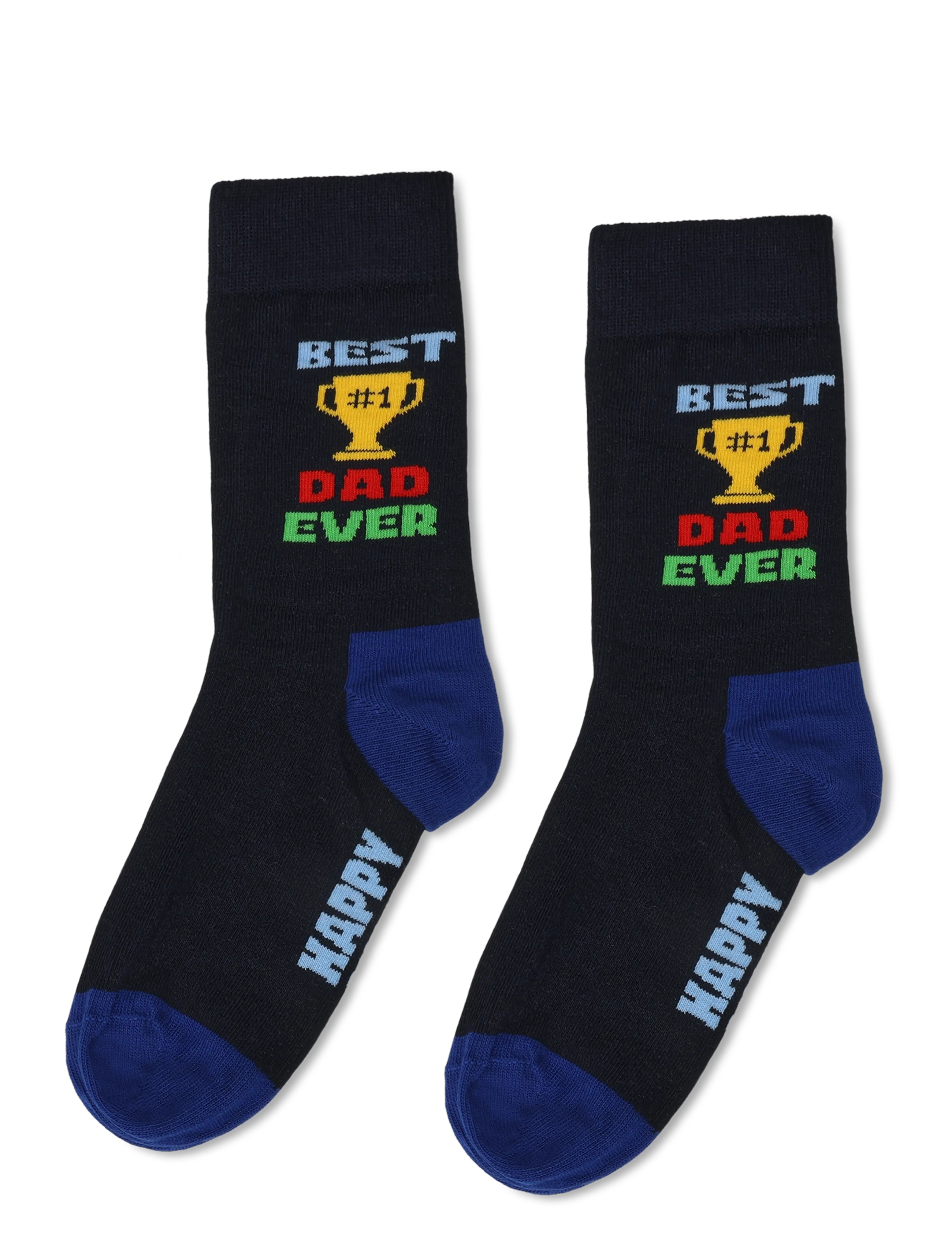 Happy Socks - Best Dad Ever Sock - lowest prices - navy - 1