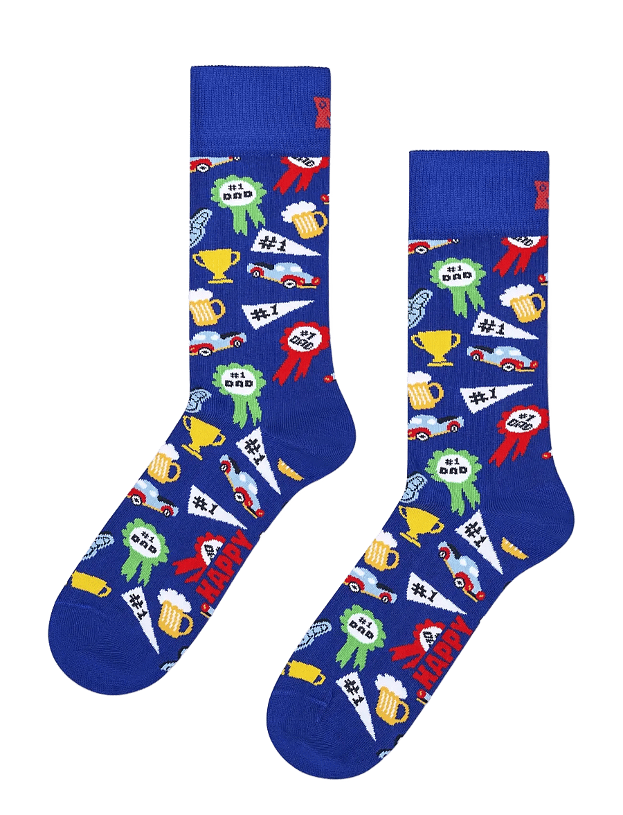 Happy Socks - Number One Dad Sock - blue - 0