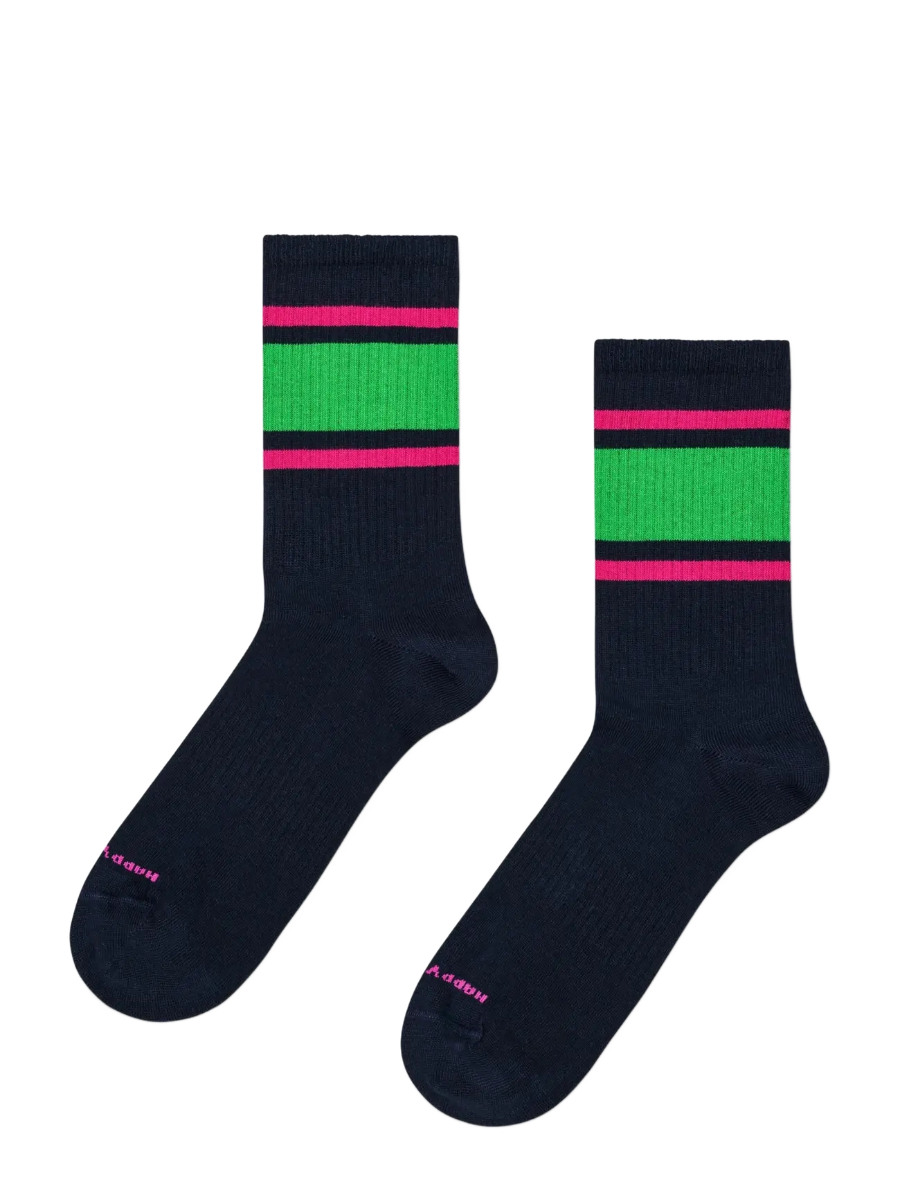 Happy Socks - 5-Pack Simple Stripe Sneaker Socks - vanliga strumpor - white - 2