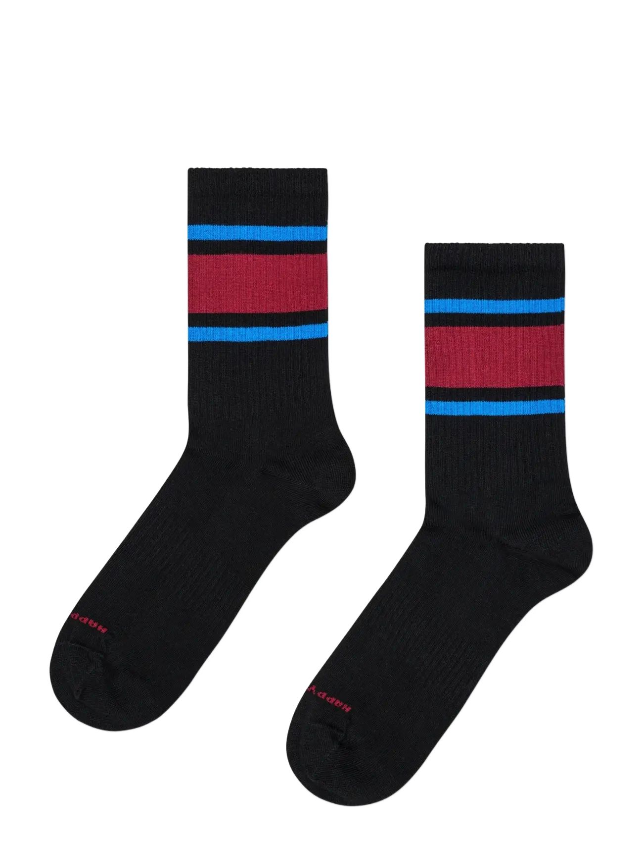 Happy Socks - 5-Pack Simple Stripe Sneaker Socks - vanliga strumpor - white - 4