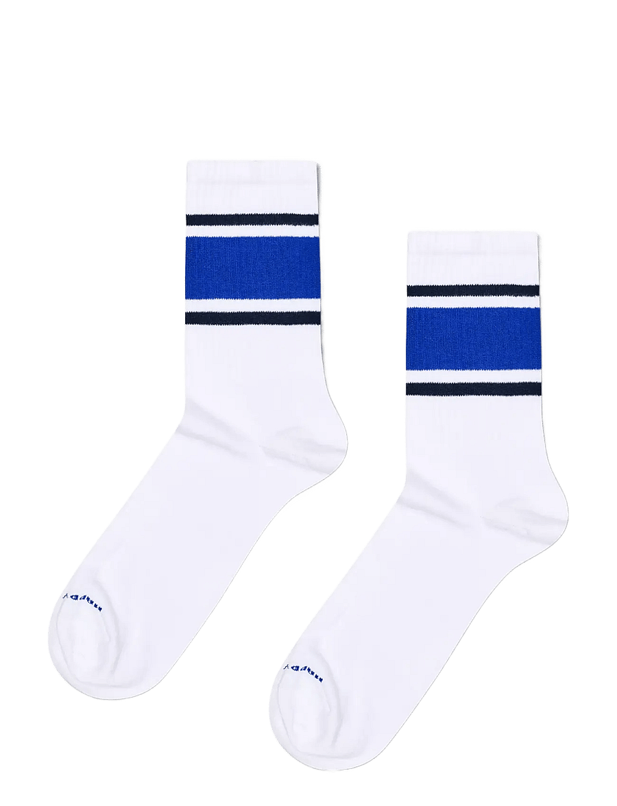 Happy Socks - 5-Pack Blue Sneaker Socks - white - 2