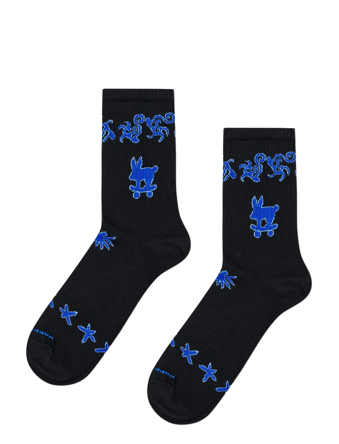 Happy Socks - 5-Pack Blue Sneaker Socks - white - 3