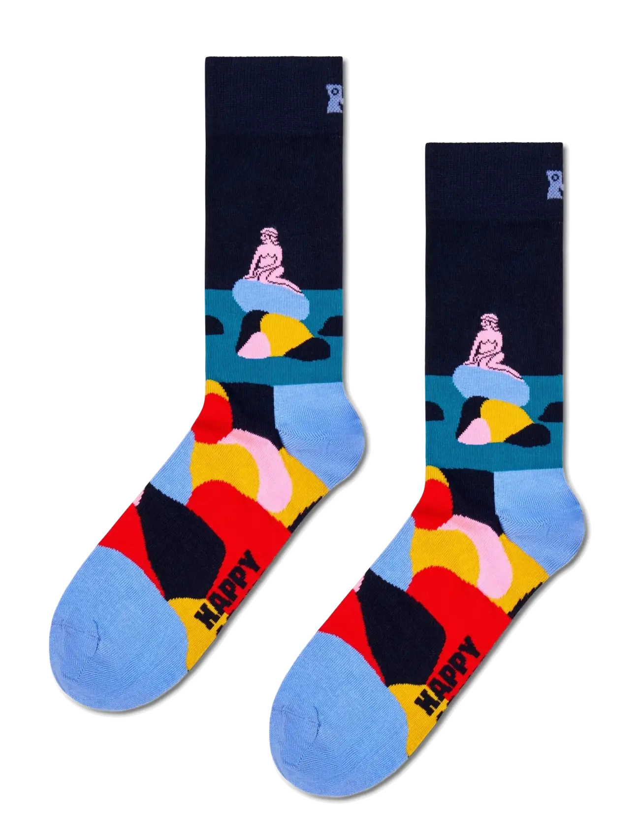 Happy Socks - 3-Pack Denmark Gift Set - tennissocken - turquoise - 1