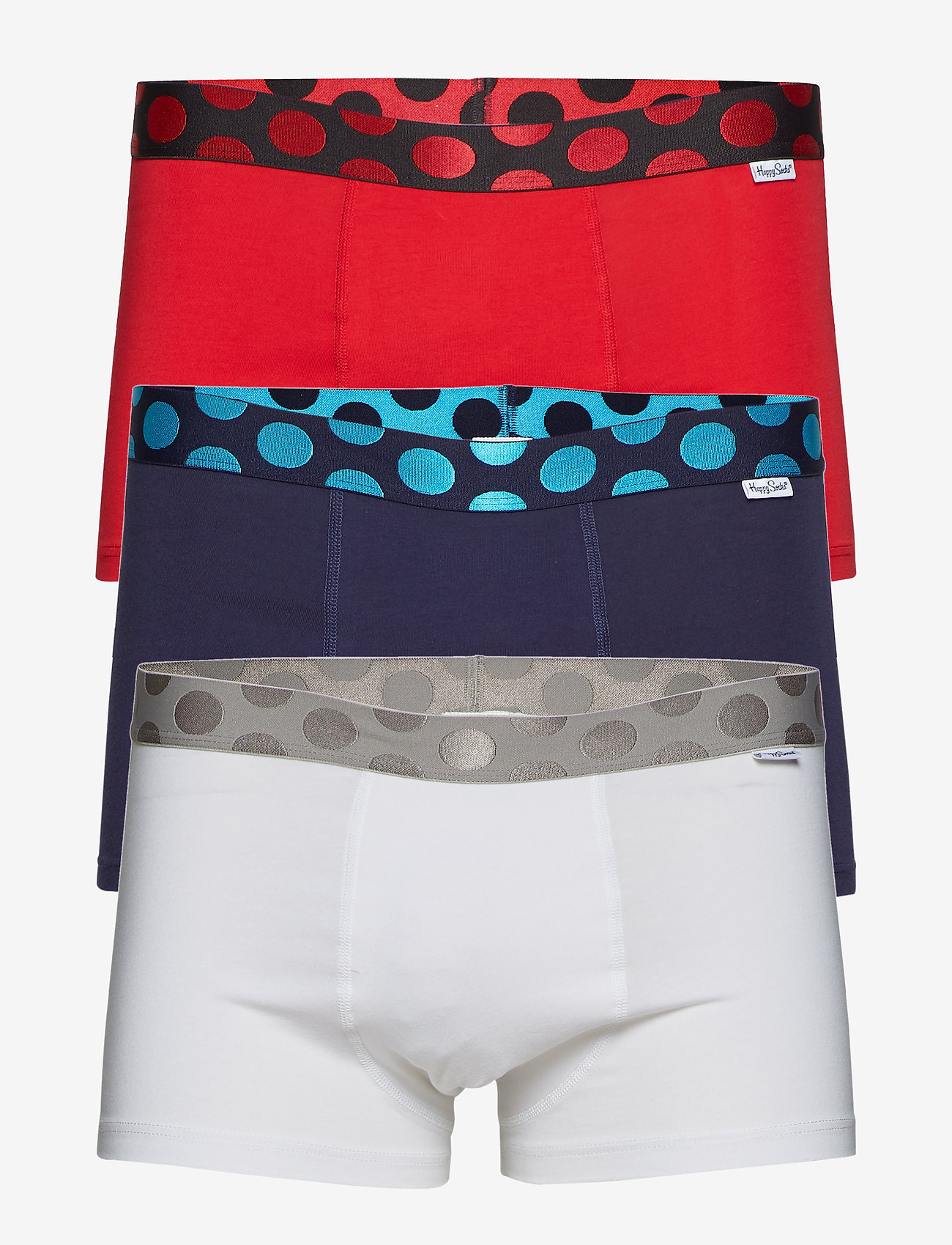 Happy Socks - 3-Pack Pop Trunk - blue - 0