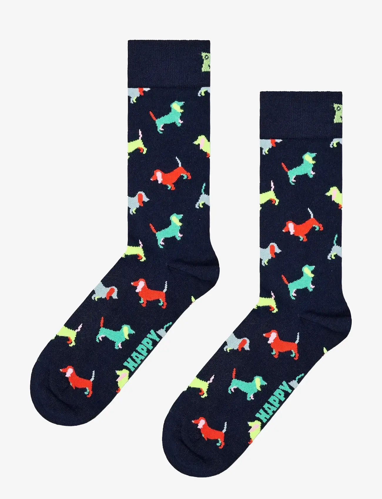 Happy Socks - Puppy Love Sock - sokker - navy - 1
