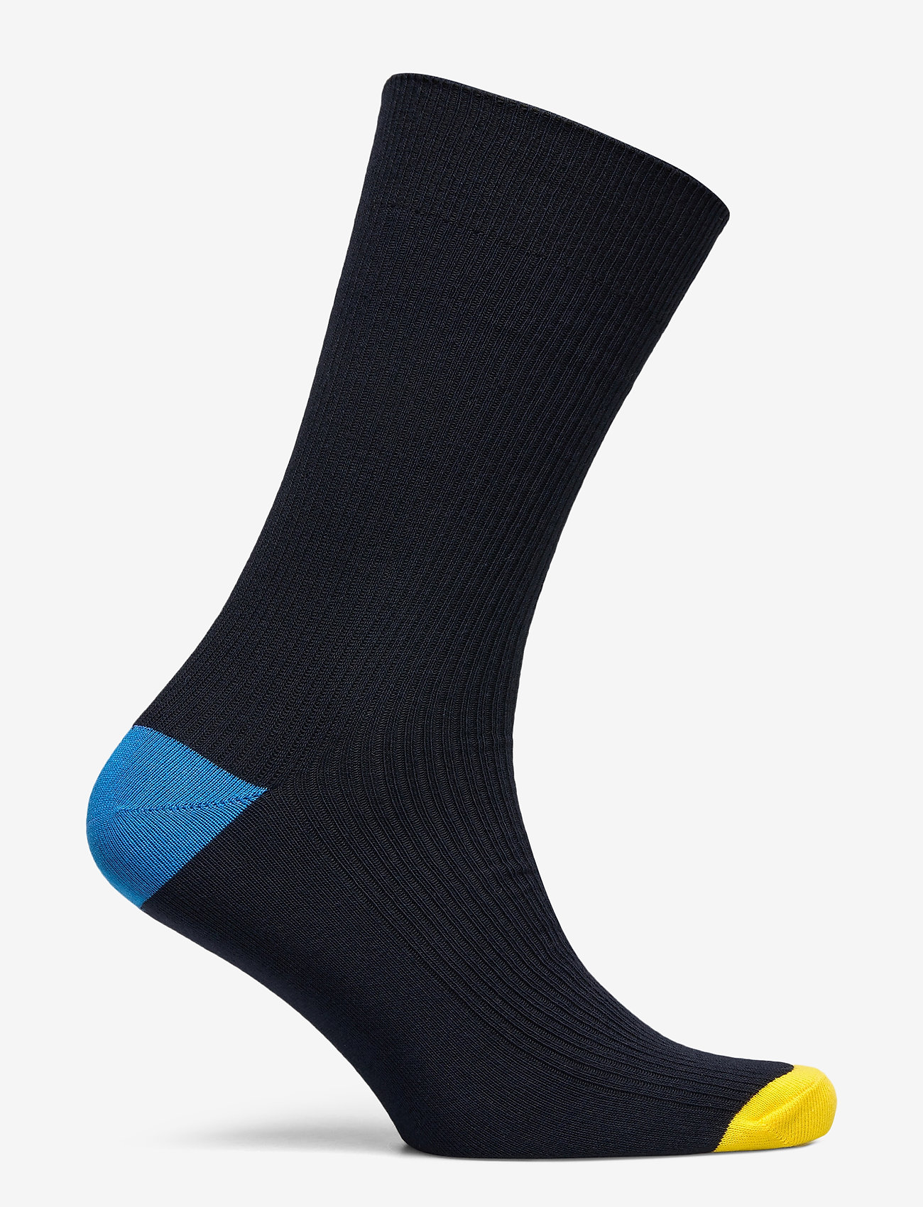 Happy Socks - Ribbed Embroidery Dog Sock - navy - 1