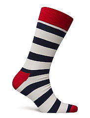 Happy Socks - Stripe Sock - pikad sokid - red - 1