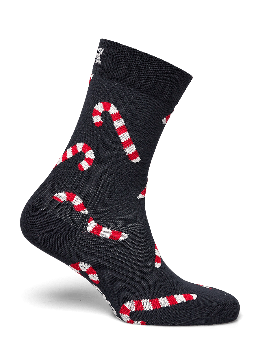 Happy Socks - Candy Cane Sock - vanliga strumpor - navy - 2